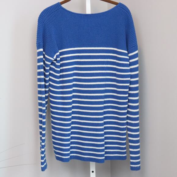 Gap Striped Cotton Sweater in Size M - Picture 2 of 7